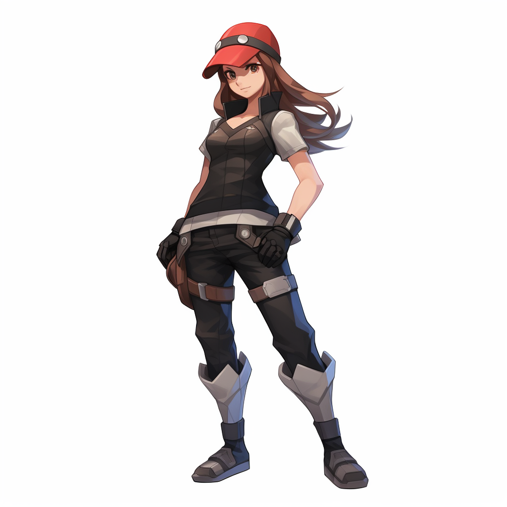 Image of a skilled Pokémon trainer in a black belt