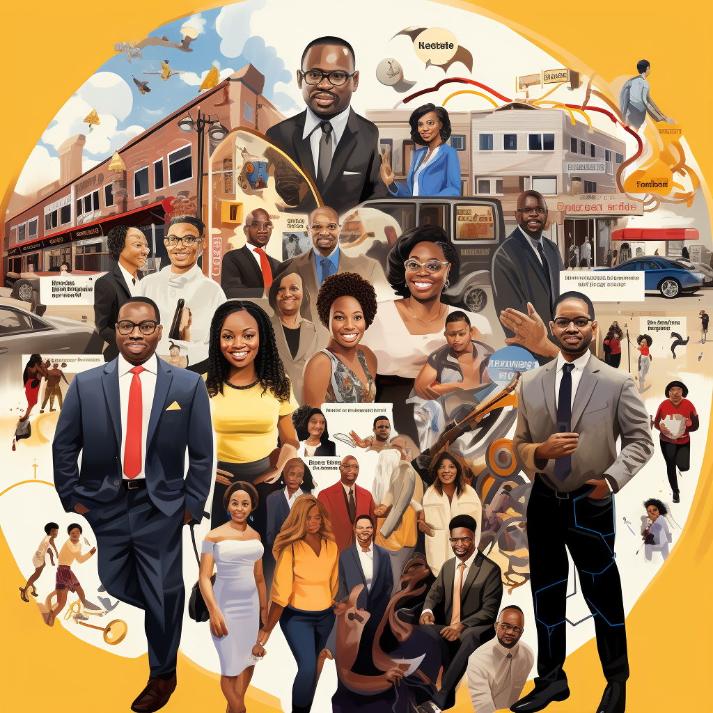 Black business owners sharing their journey