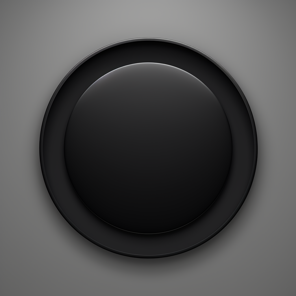 Simple black circle graphic