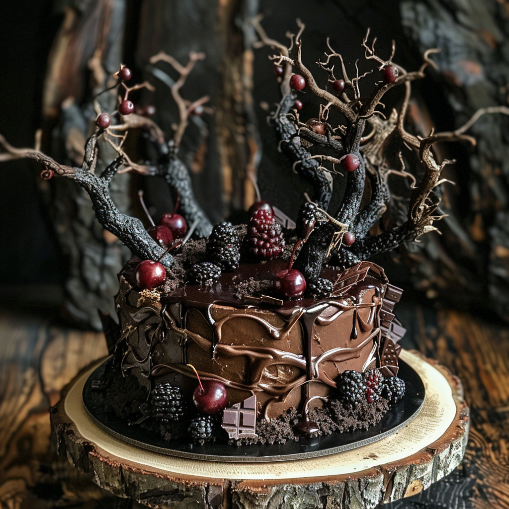 Delicious Black Forest Cake Image