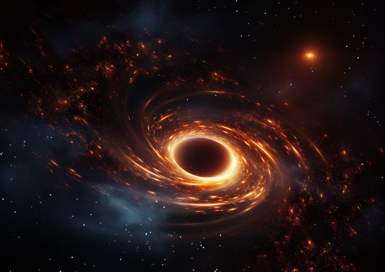 Black Hole Space Image