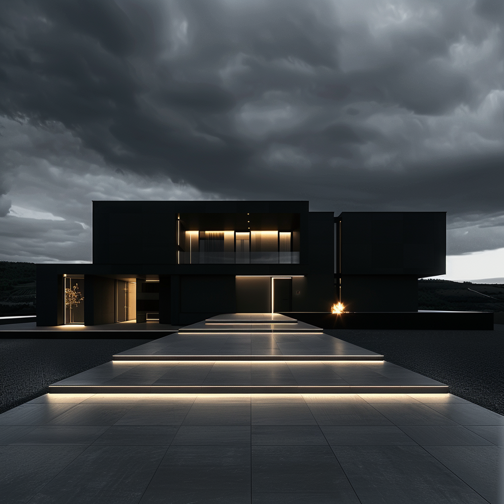 Dark Virtual Reality House