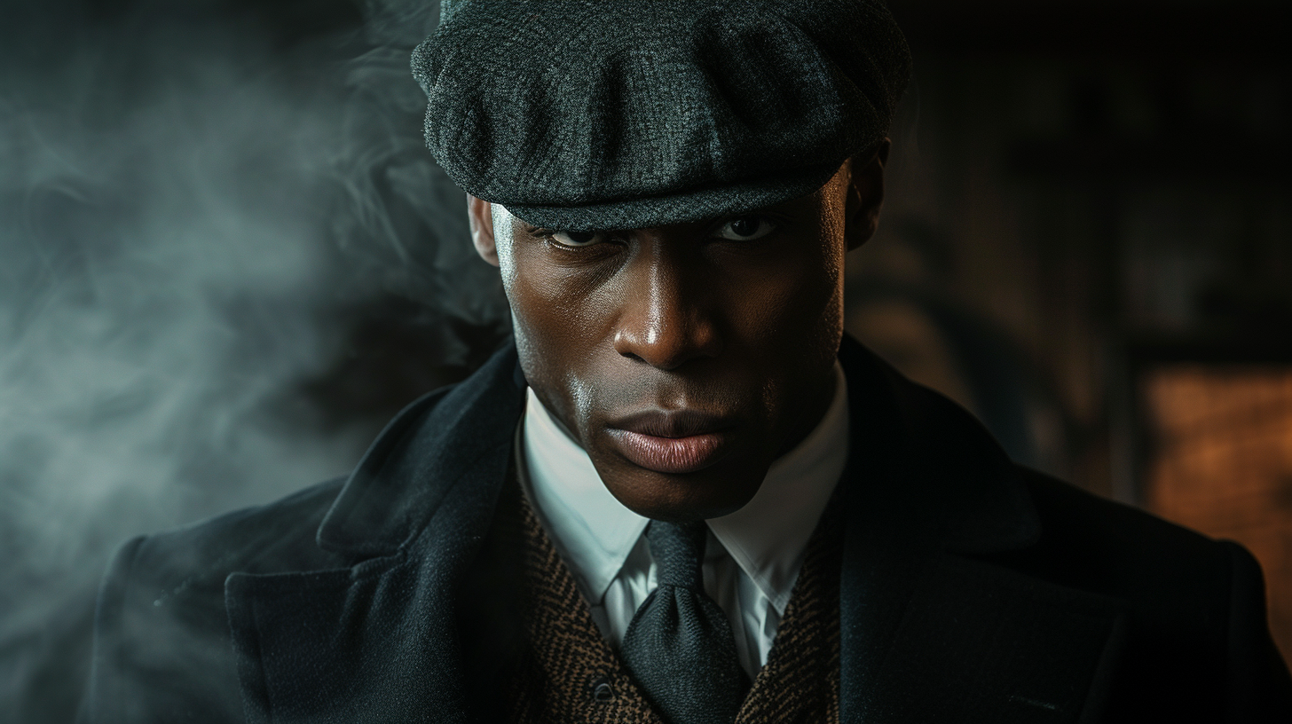 Black Male Tommy Shelby from Peaky Blinders