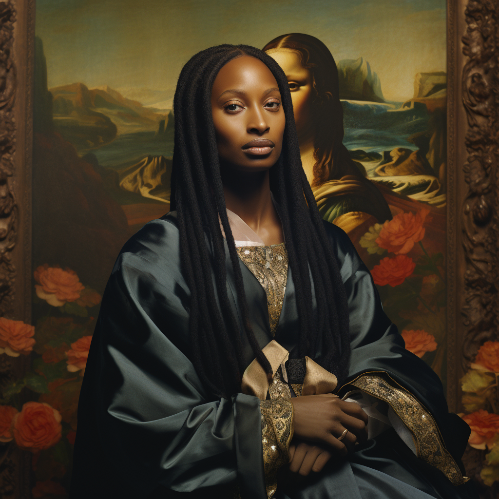 Black Mona Lisa: Unconventional Artwork