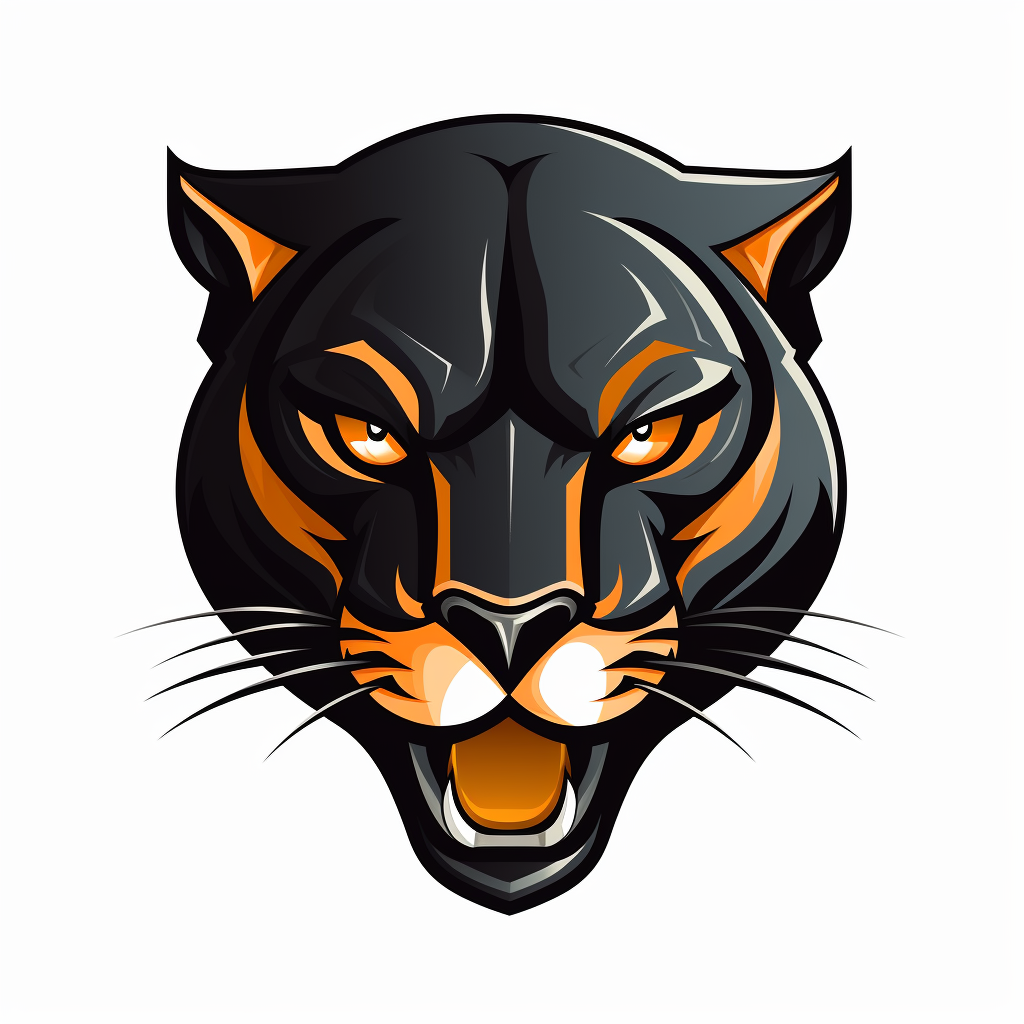 Black Panther NBA Logo Vector