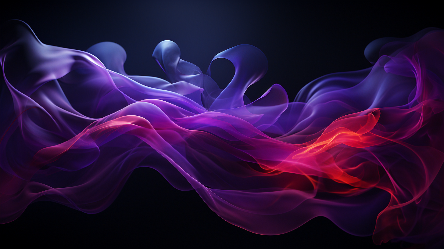 Black and purple gradient desktop wallpaper