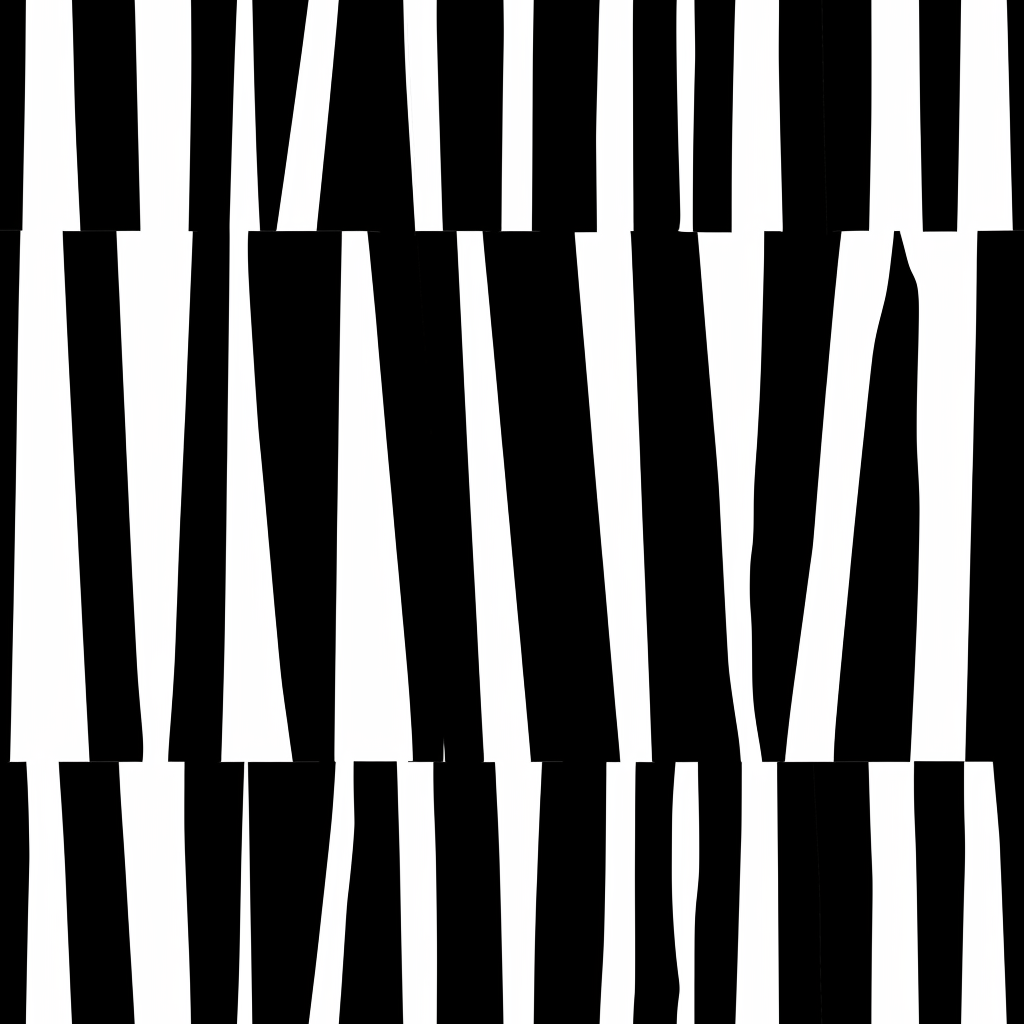 Black White Fabric Pattern Stripe