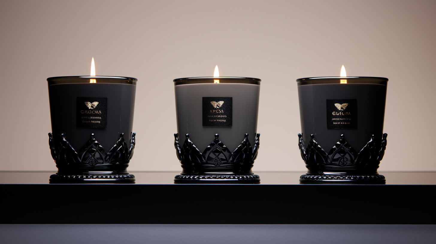 Black candles in luxury contest