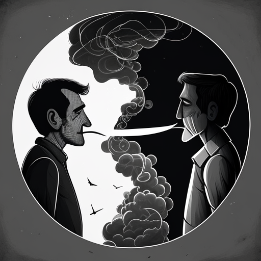 Two 30-Year-Old Males, One Healthy and One Smoker