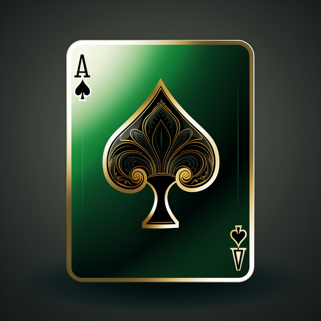 Stylish blackjack card game image placeholder