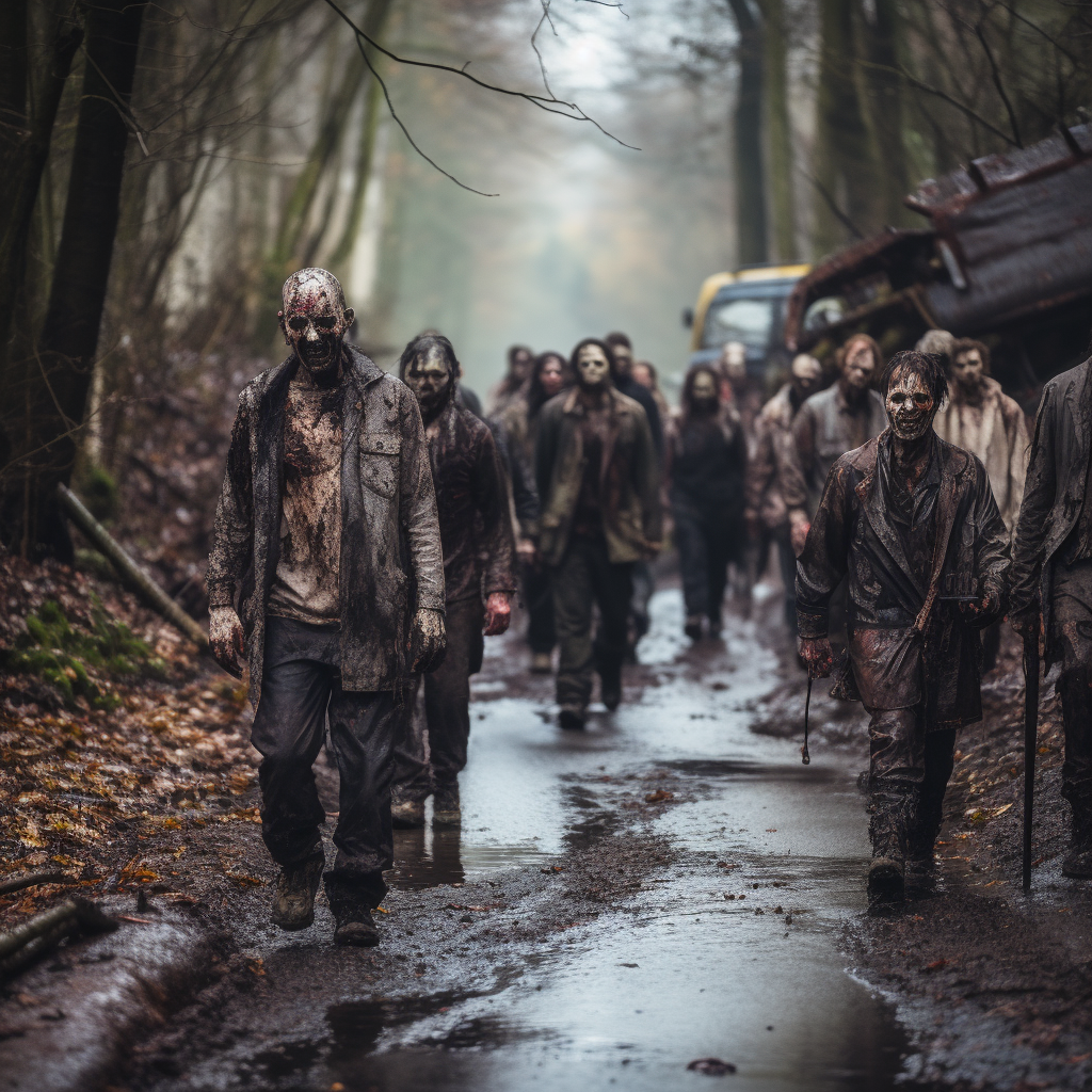 Blackwood, Wales Zombie Apocalypse HD Image