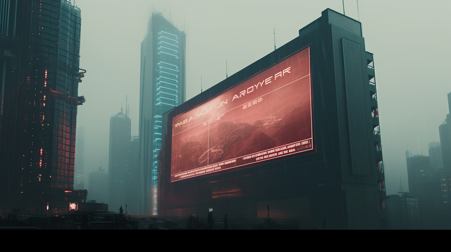 Blade Runner 2049 Skyscraper Billboard Image