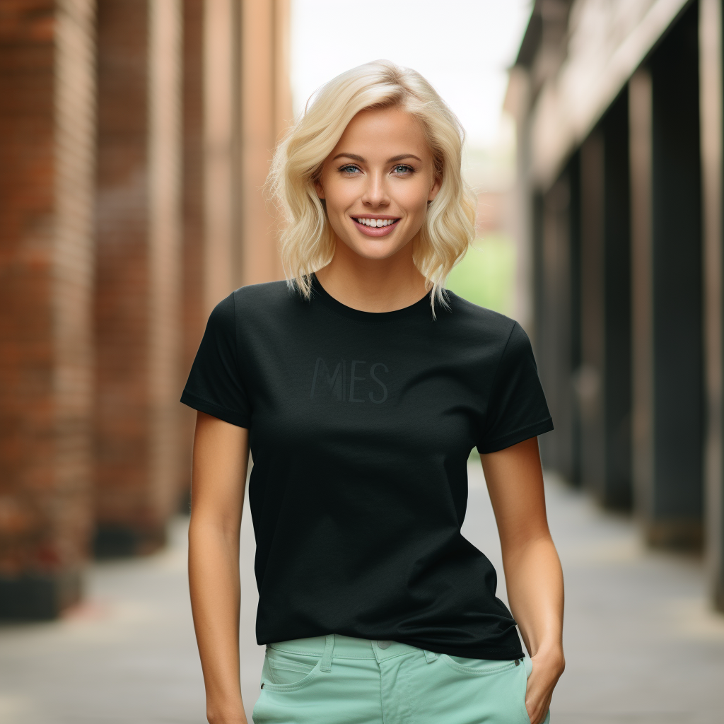 Blank Mint Bella Canvas Tee Shirt