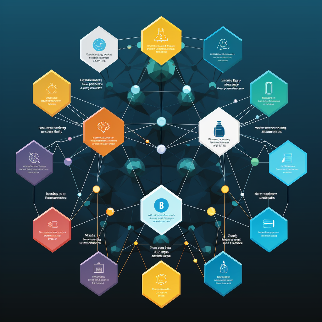 Illustration of Blockchain Technology