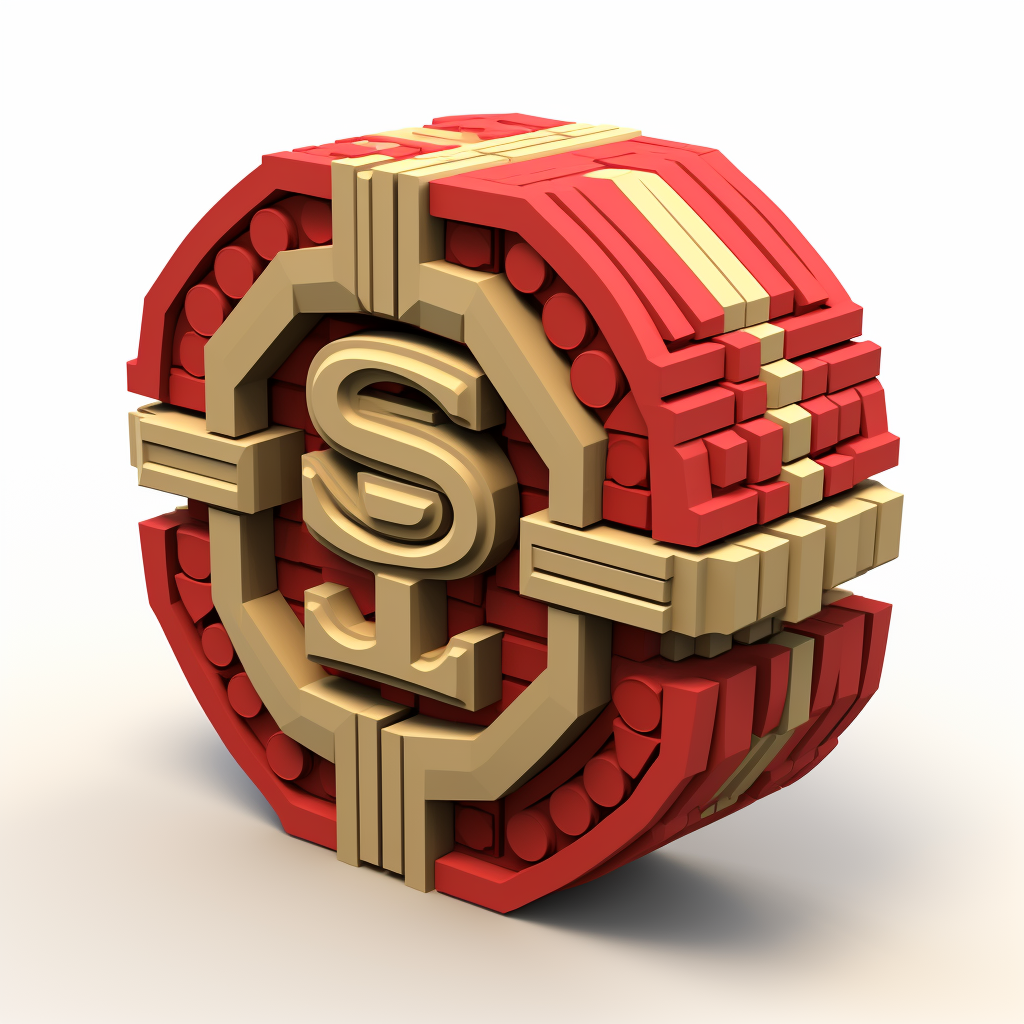 Blocky 49ers Logo Image