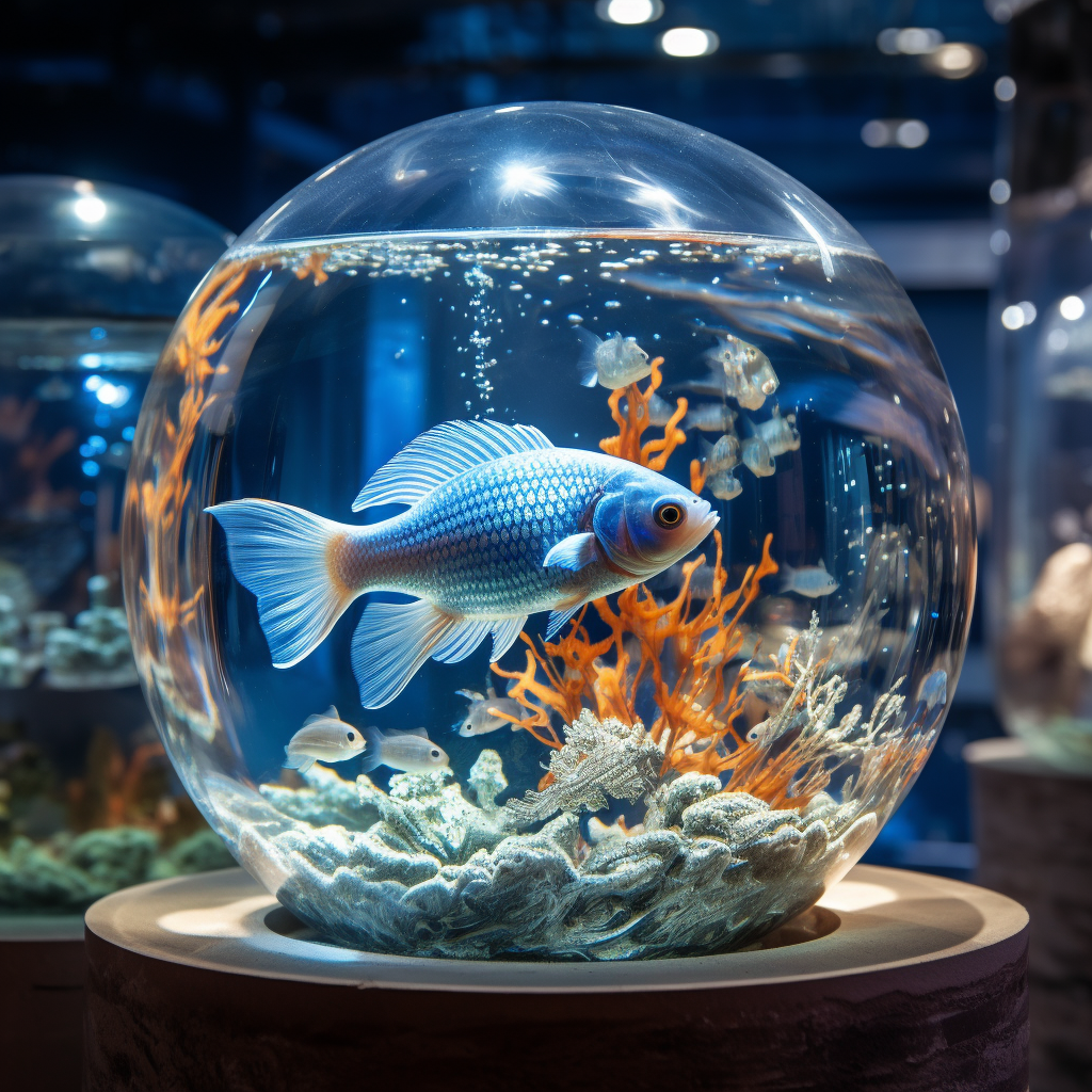 Blue Aquarium Fish