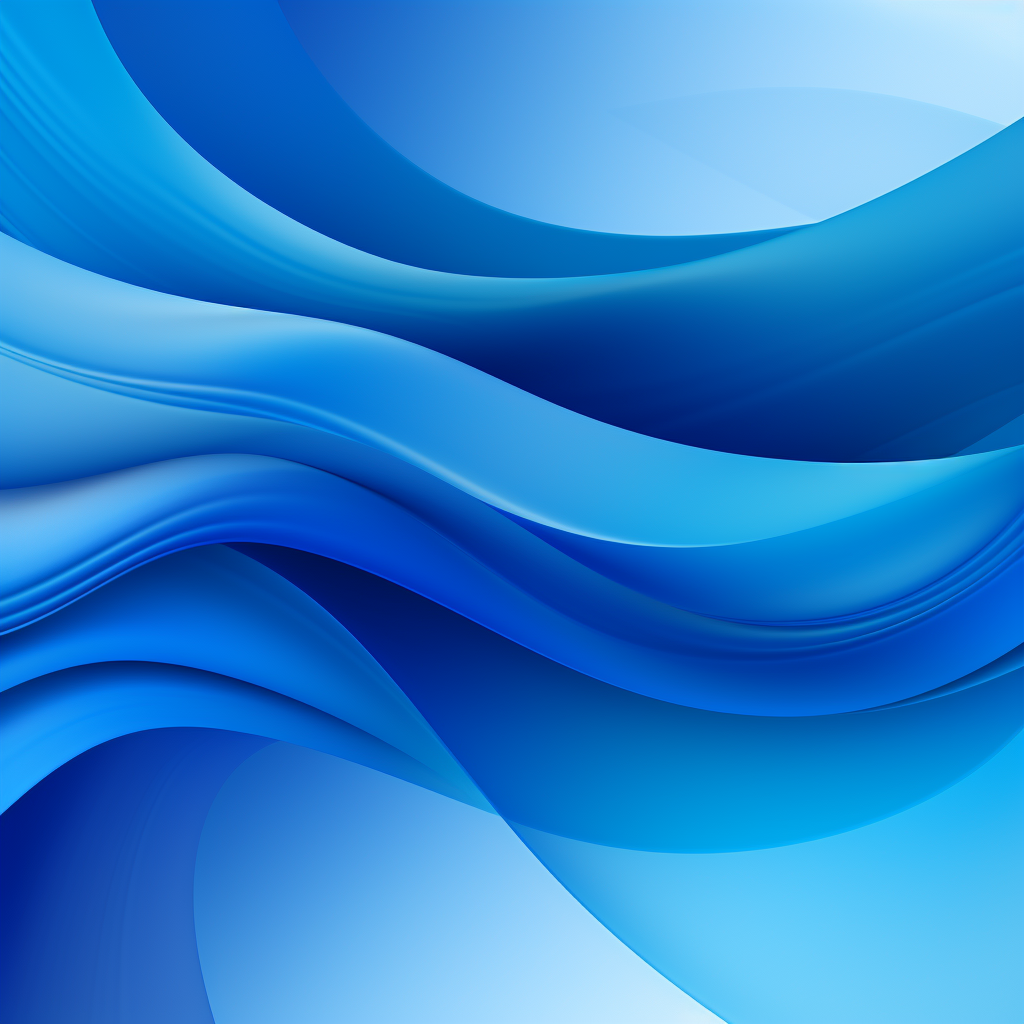 Blue background with simple lines and realistic contours