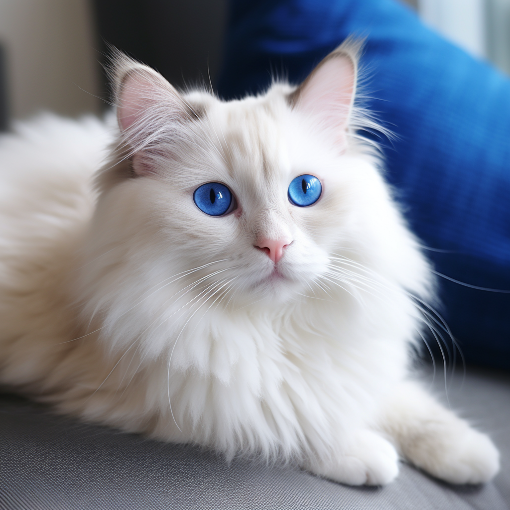 Blue Eyed Cat Picture