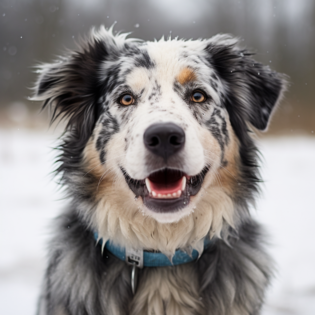 Cute Blue Heeler Great Pyrenees Mix