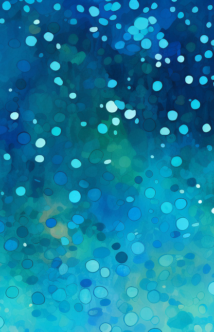 Sparkly pattern in light turquoise and sky-blue