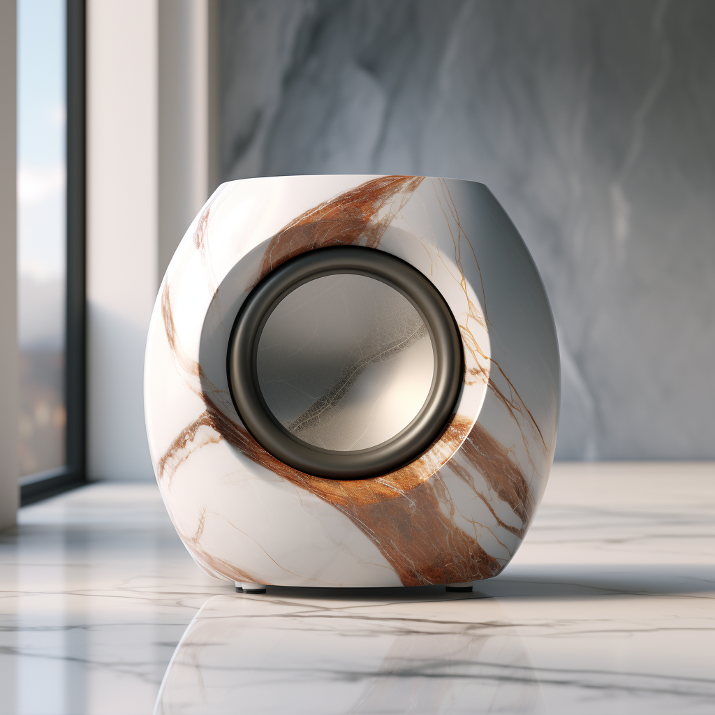 Marble Bluetooth Speaker Design