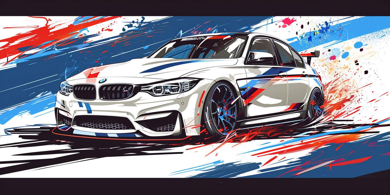 BMW M Sport Illustration