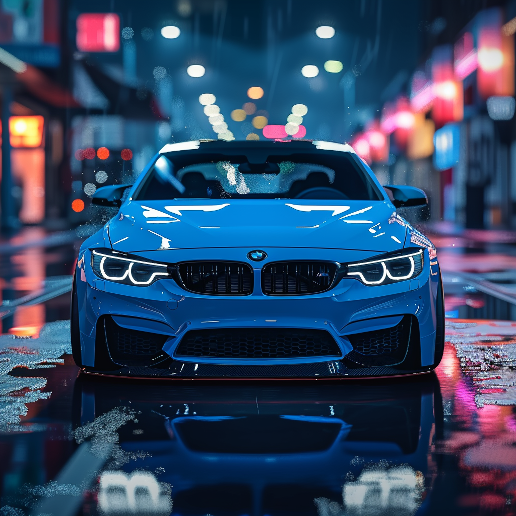 BMW M4 sports car