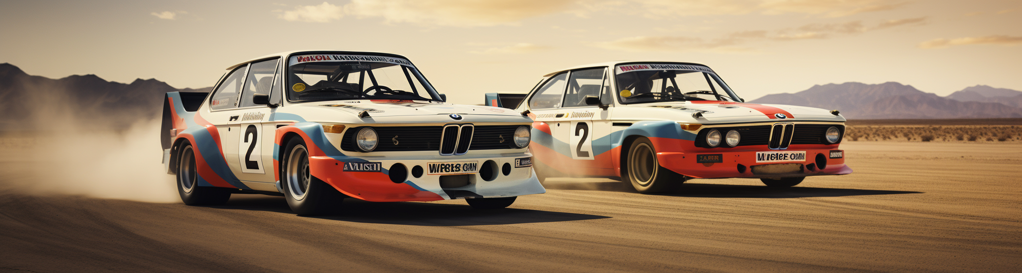 BMW Models Racing Livery Desert