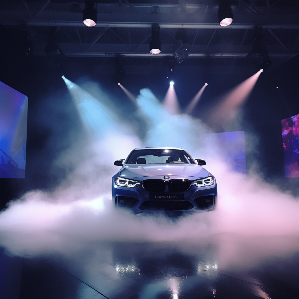 BMW Presentation with Smoke Machine and Lights