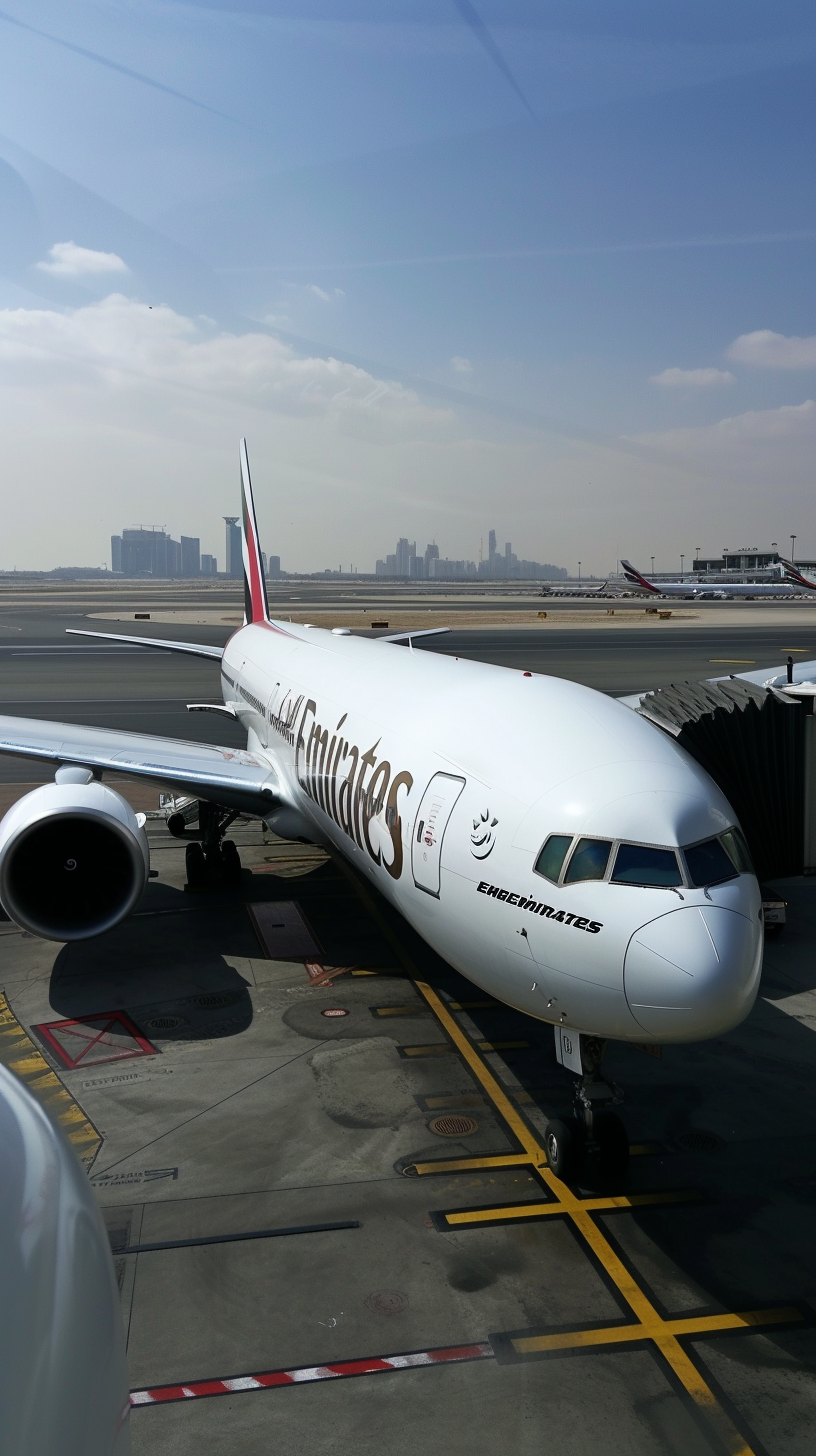 Emirates Royal Paint Job on Boeing 777X