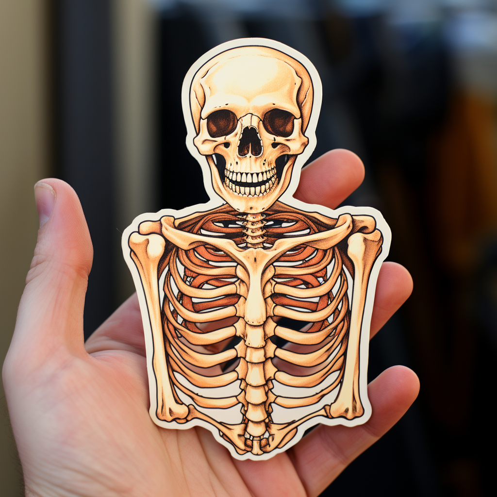 Cute bone sticker for pets