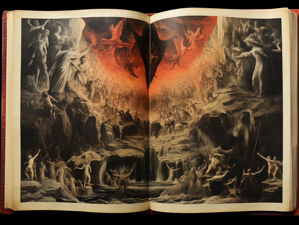 Collage of Book of Revelation Pictures