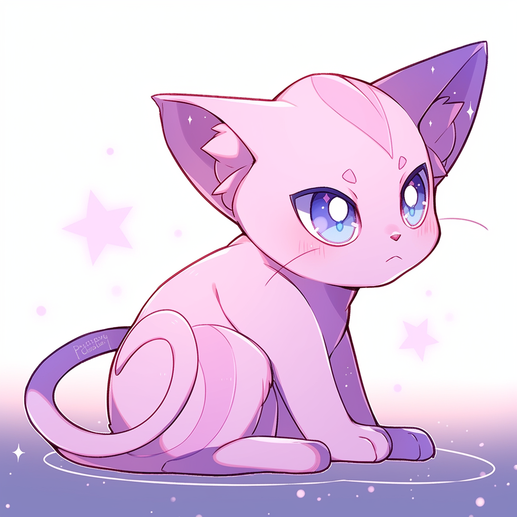 Bored-looking Mew Niji