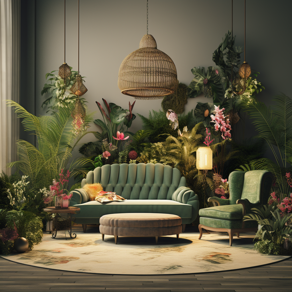 Botanical Lounge Design Concepts