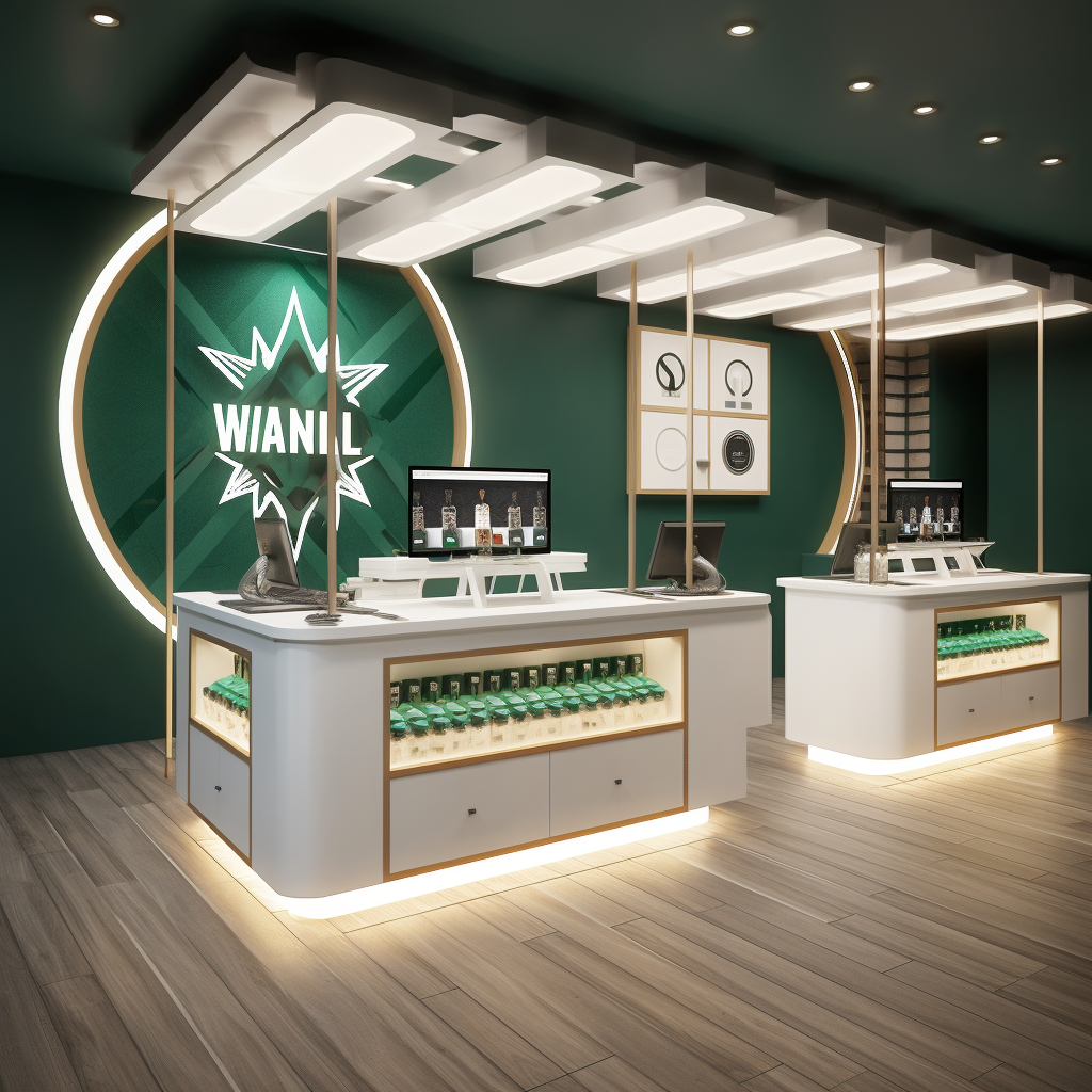 Boutique Pharmacy Weed Logo Real Wolf