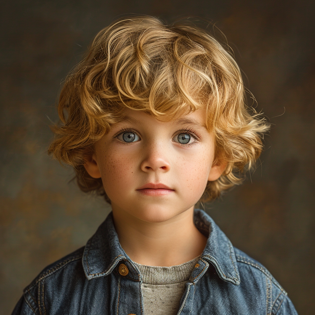 Boy playing sports outdoors