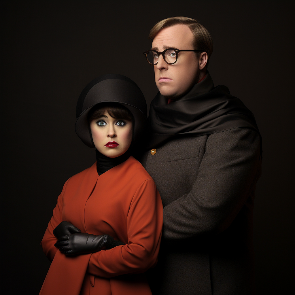 Brad Bird as Edna Mode's real photo