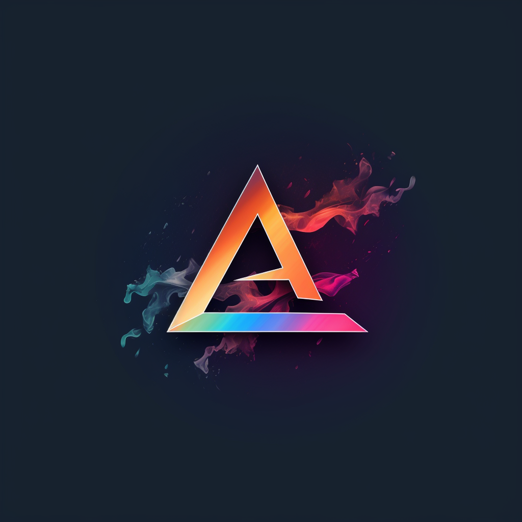 Artistic brand logo created by AI