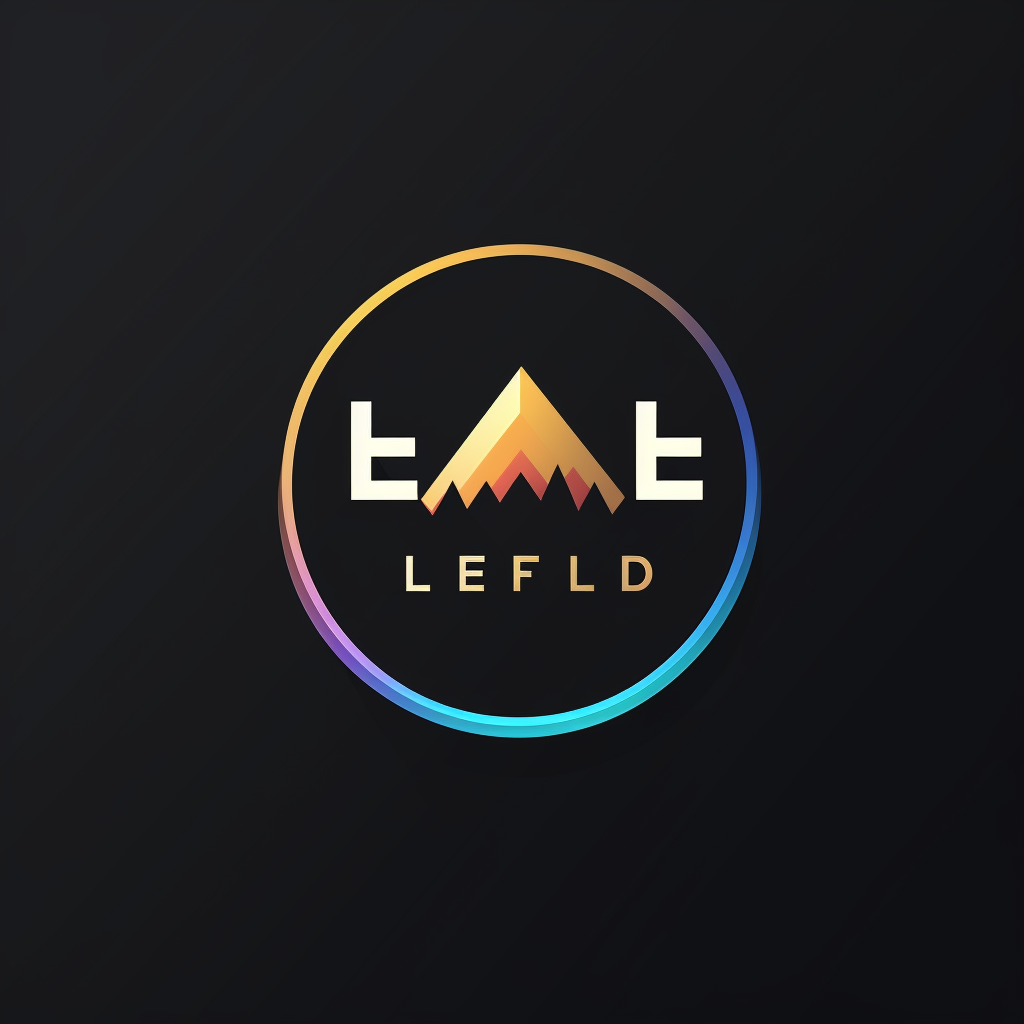 Simple LEL brand logo design