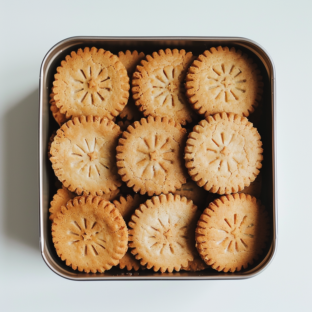 Branded Cookies Tin Supermarket