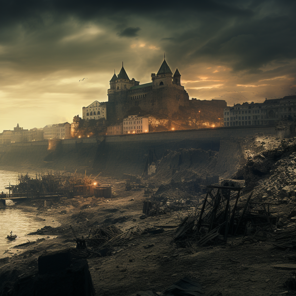 Bratislava Castle in Apocalyptic Age