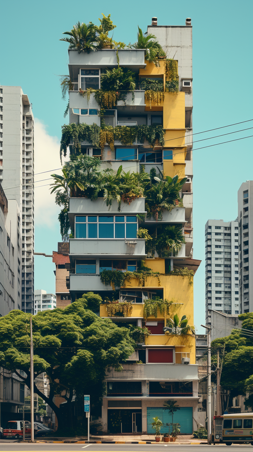 Awe-inspiring view of Brazil's buildings