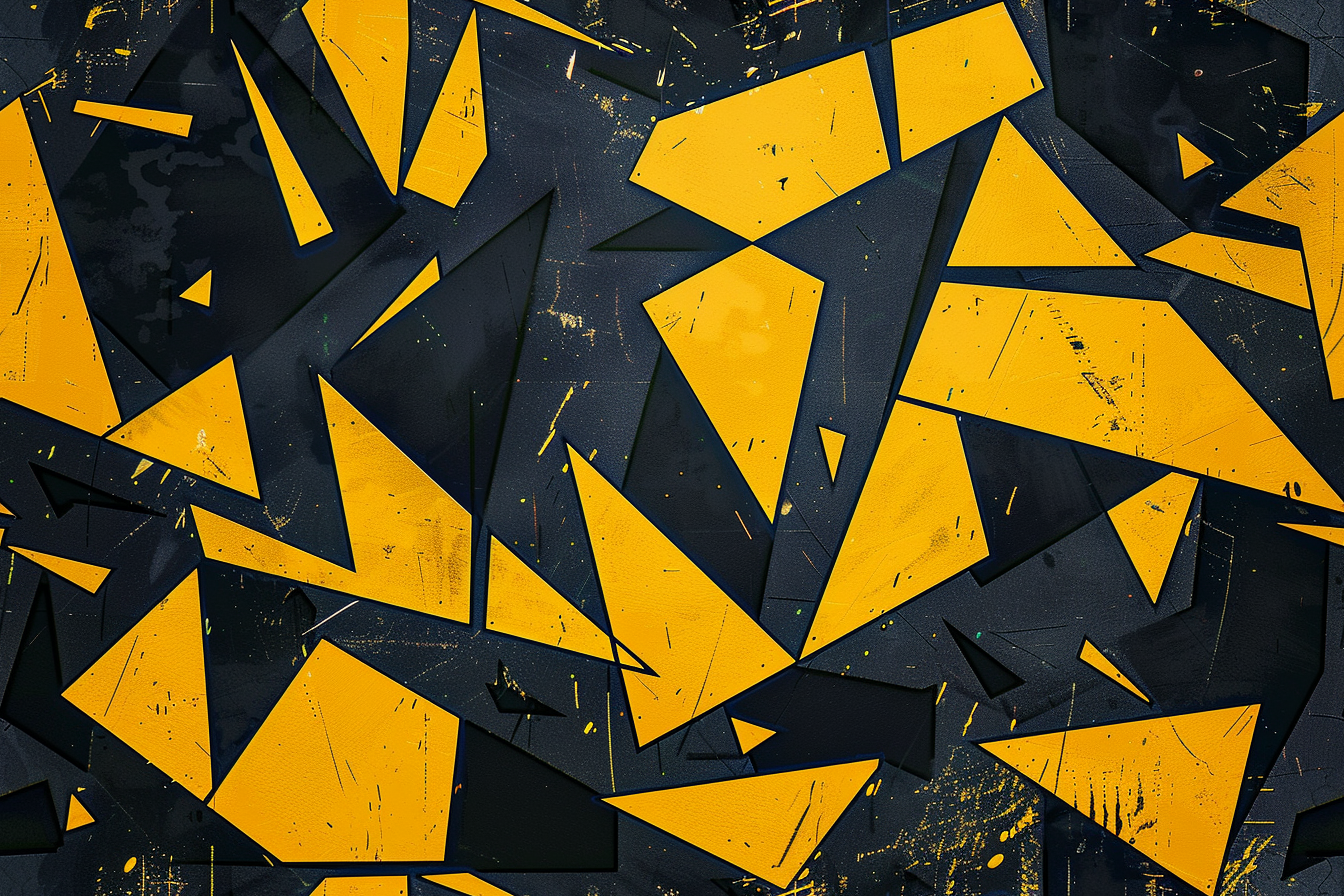 Bold Graphic Geometric Design Art