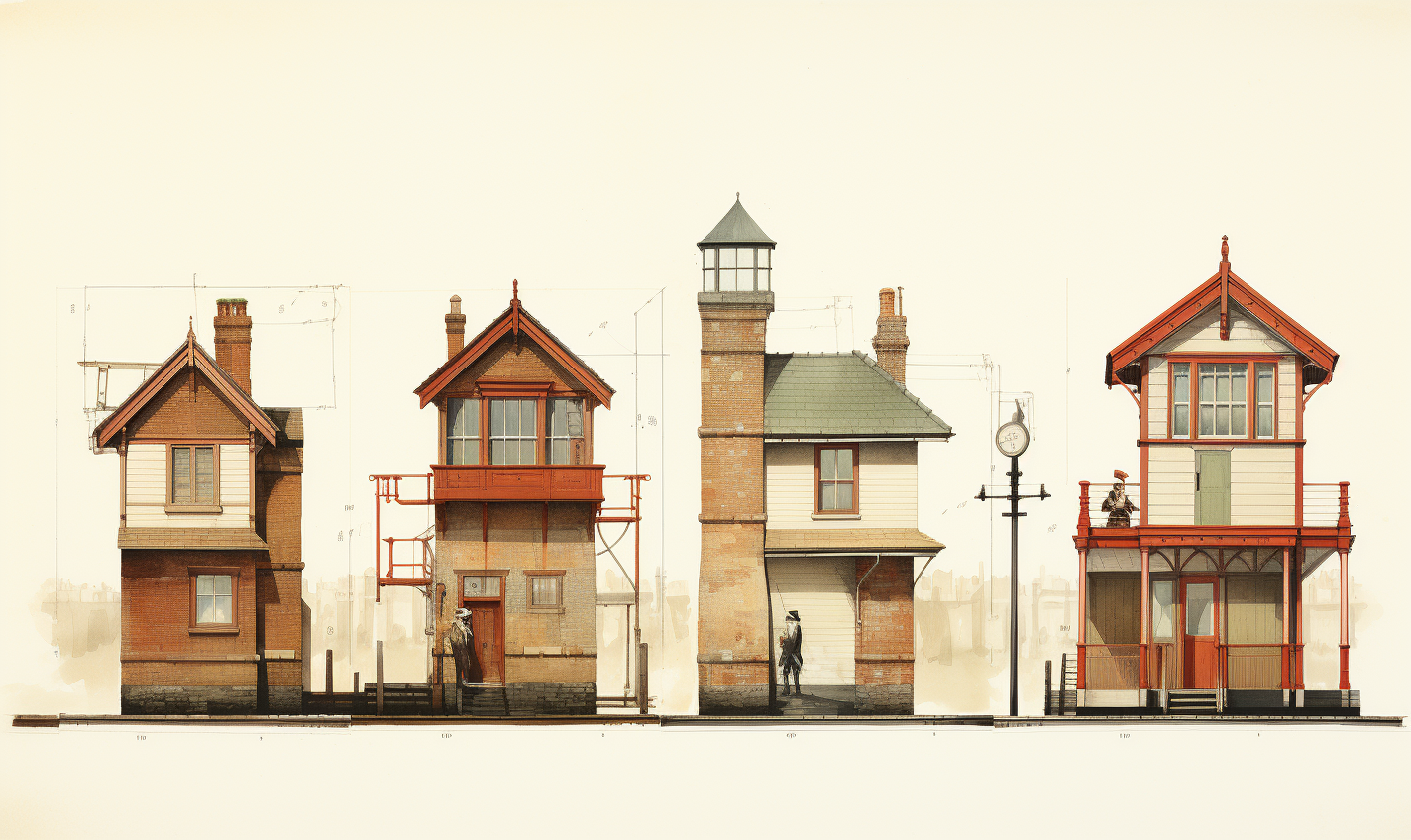 Signal box elevations 1920