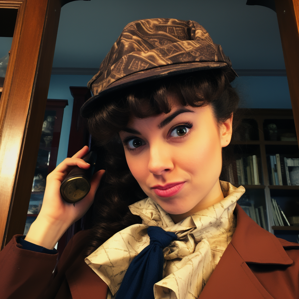 Brittany Broski as Sherlock Holmes