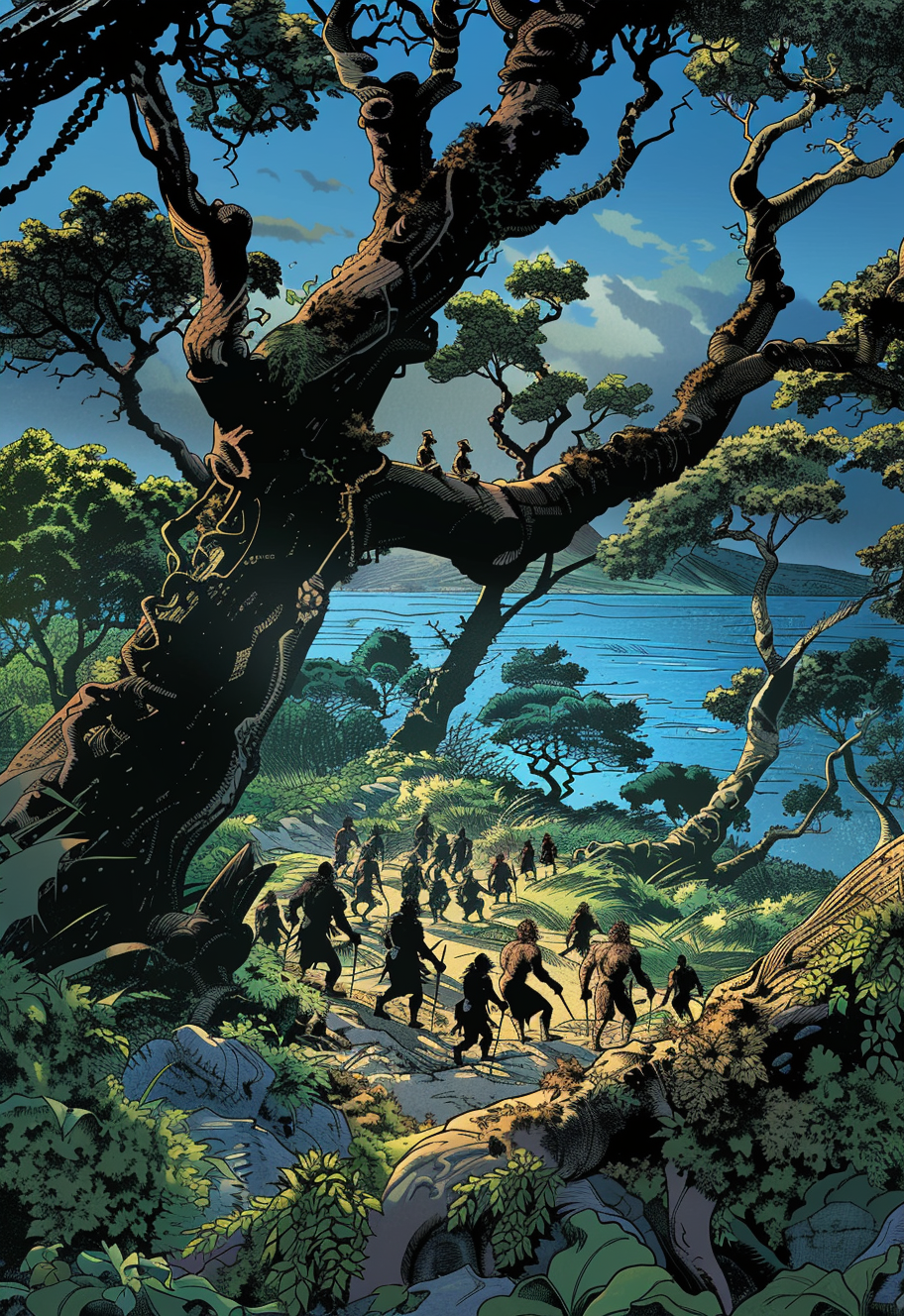 Bronze Age People Exodus Forest