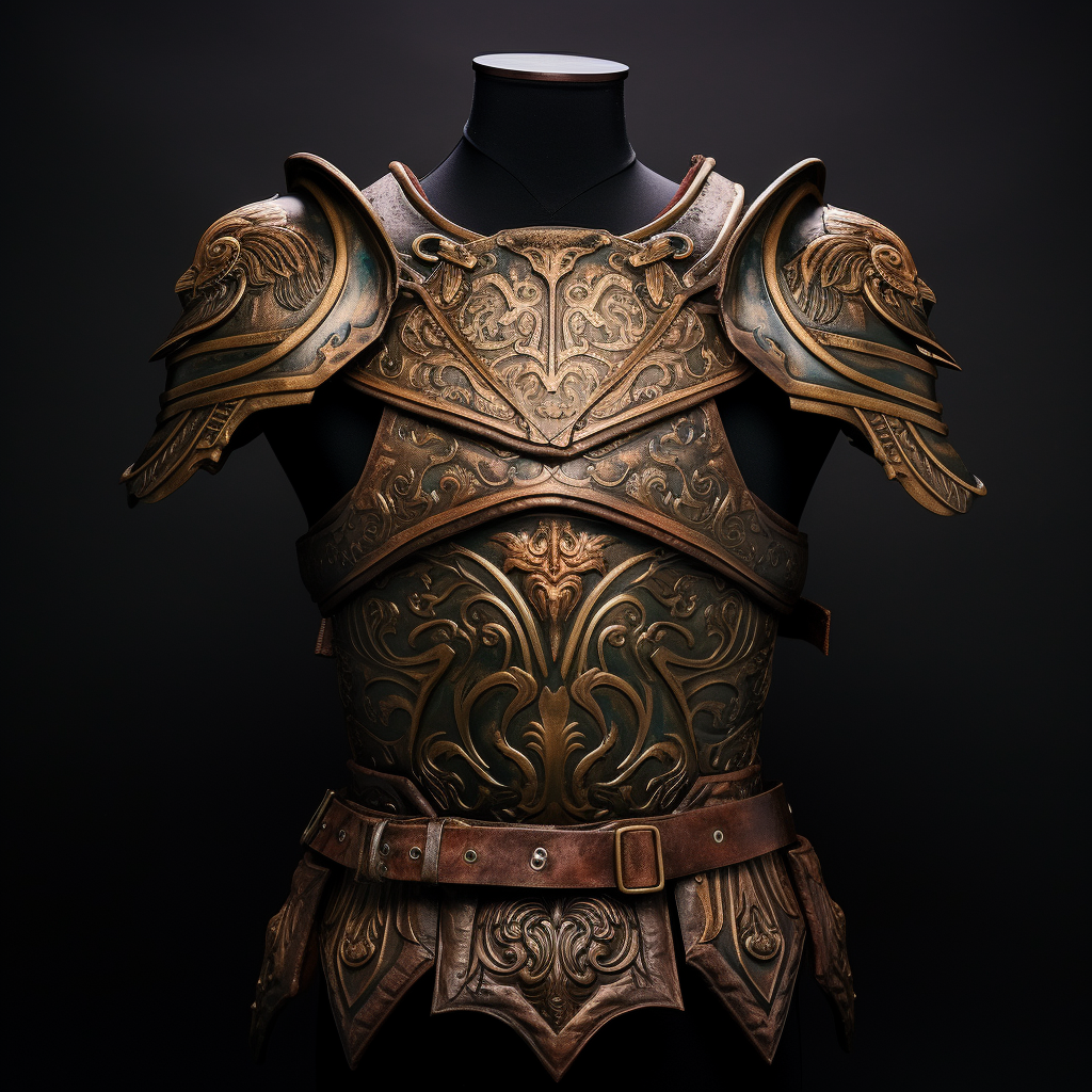 Bronze Hoplite Cuirass armor