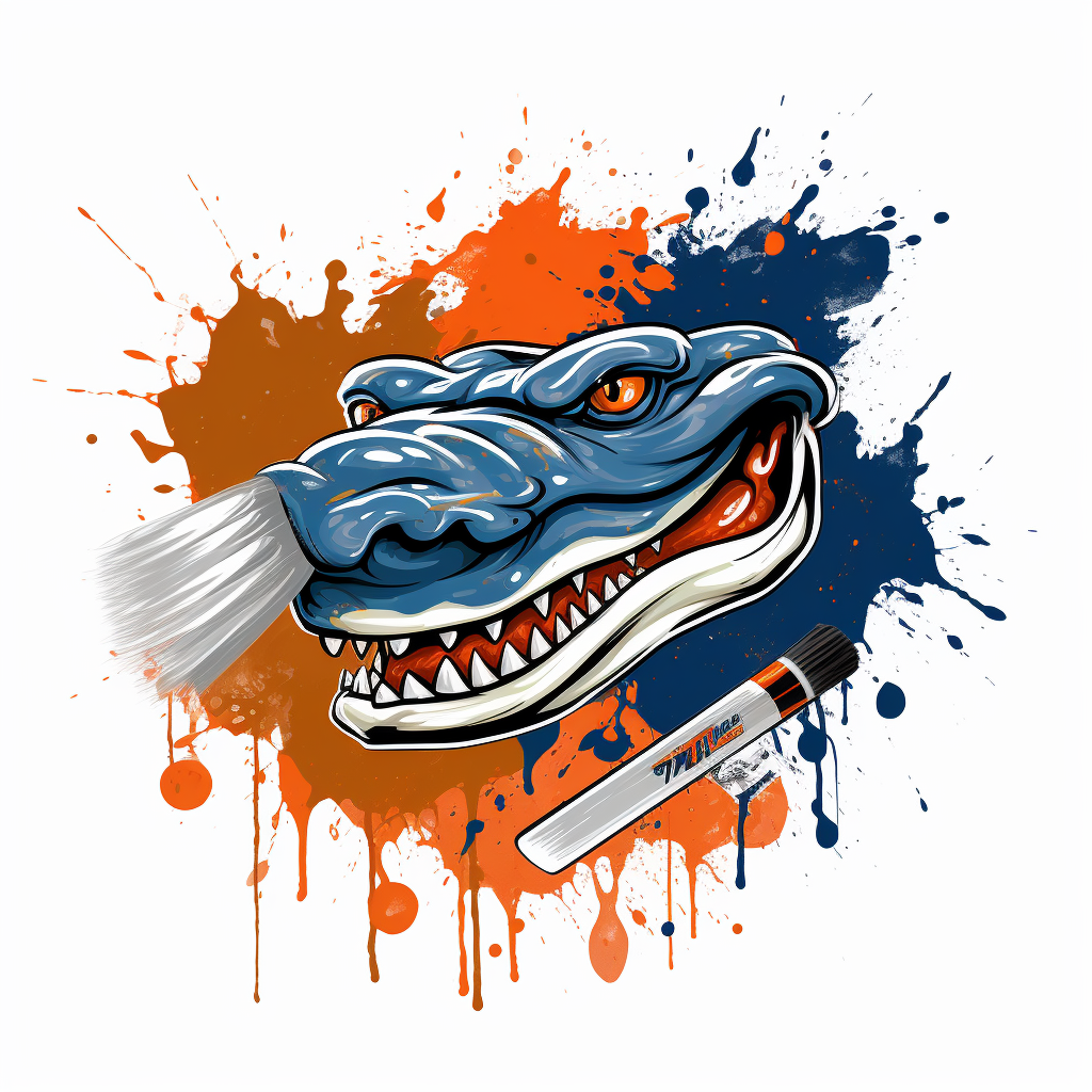 University of Florida Gator Head Logo