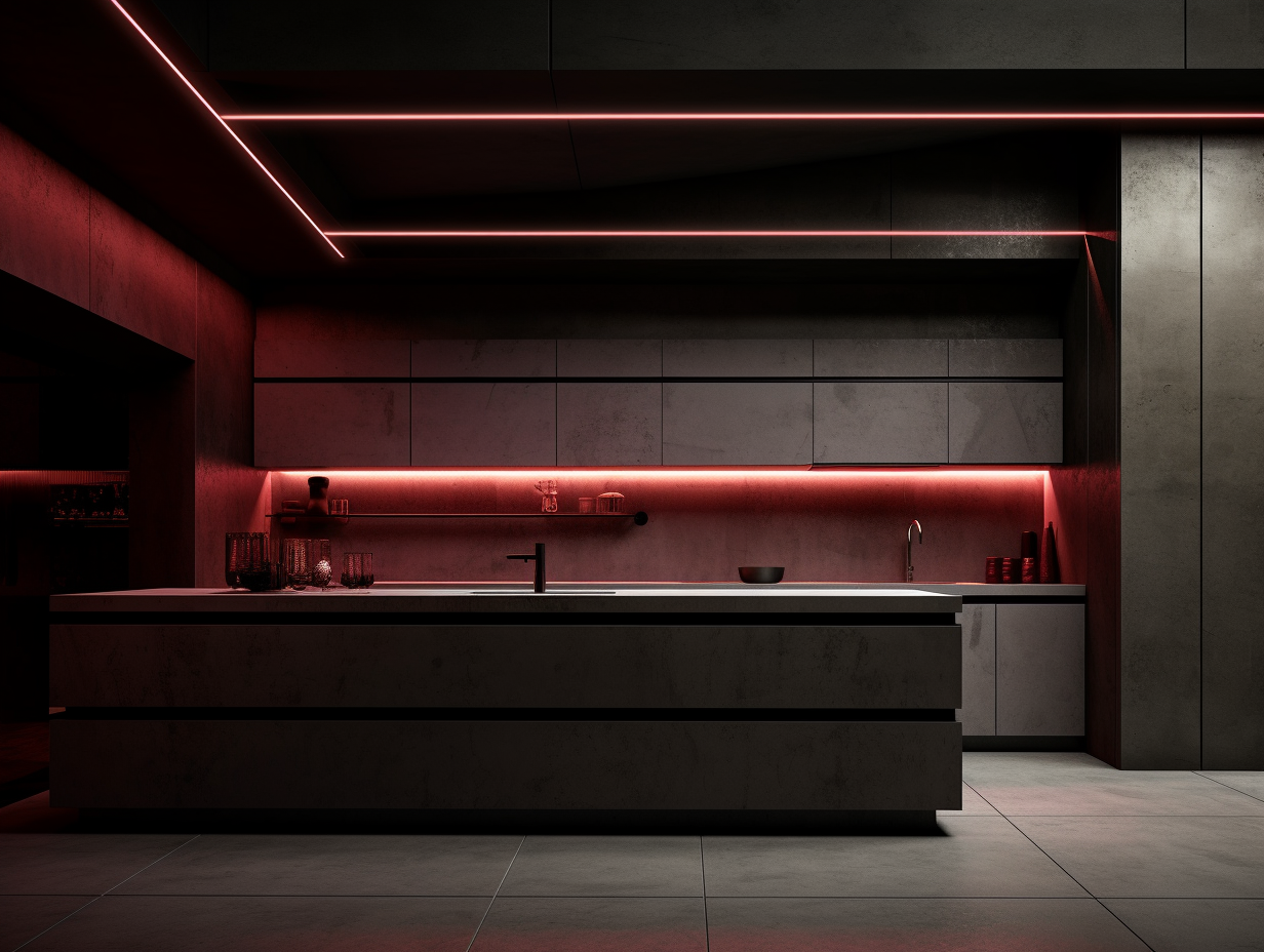 Stylish dark kitchen design inspiration