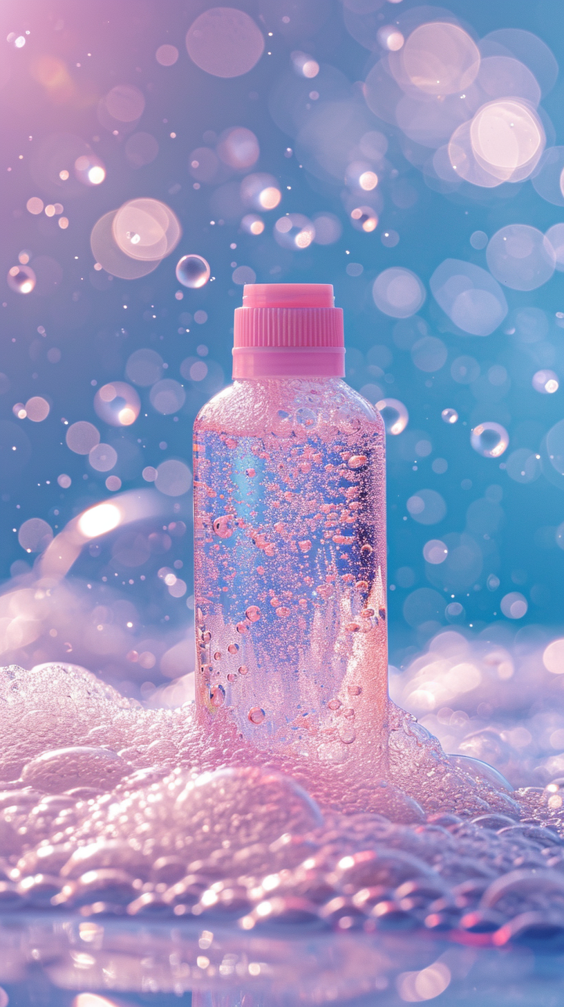 Bubbles in Lash Shampoo Cleanser